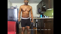 Dan St.  Louis Black  Bottom, 10 lb Weights, Ass for Muscular Black Tops 3