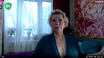 One day in the life of russian whore... Masturbation in the shower, dildo in mature pussy, makeup and more...